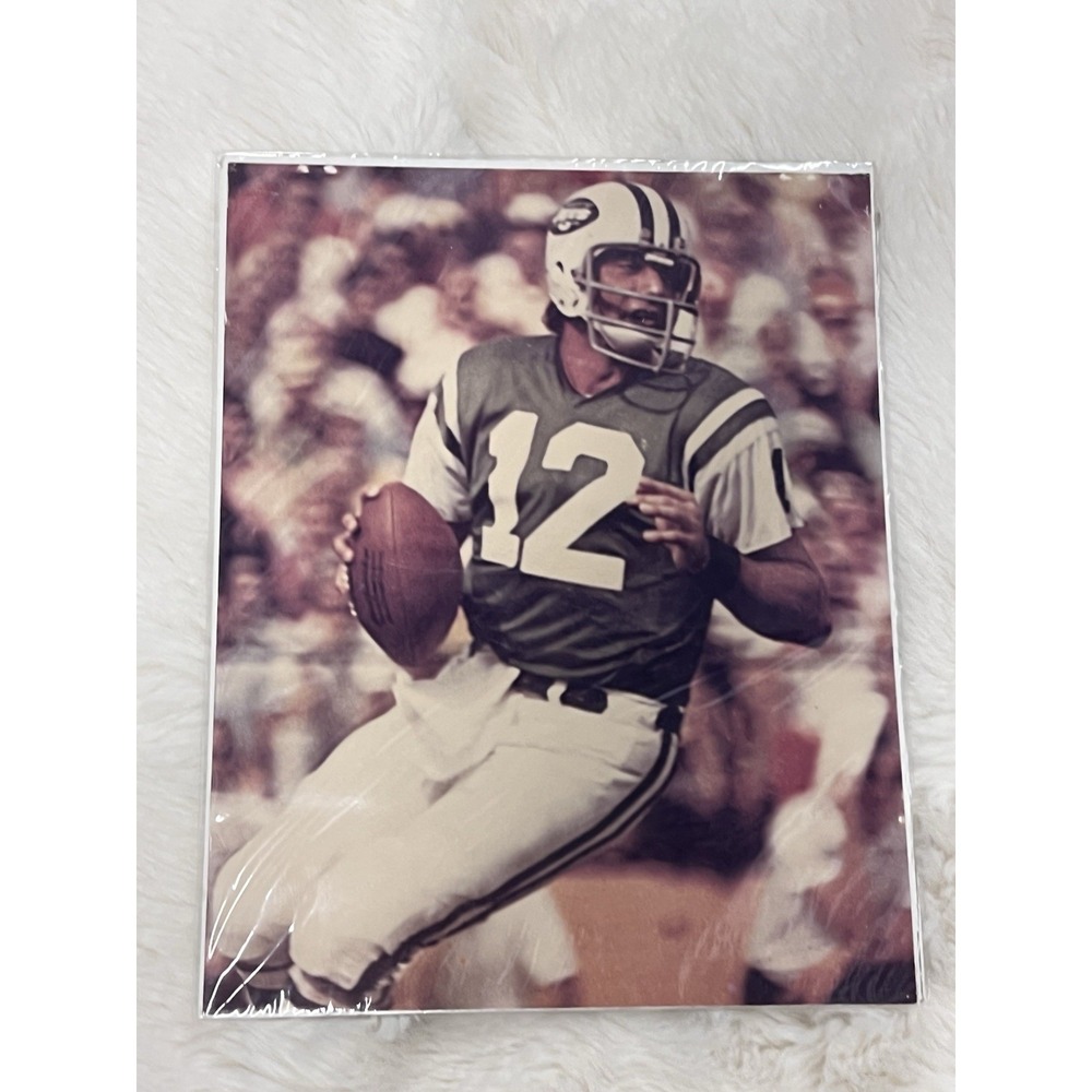 JOE NAMATH Certified 8x10" PHOTO NEW YORK JETS  Memorabilia